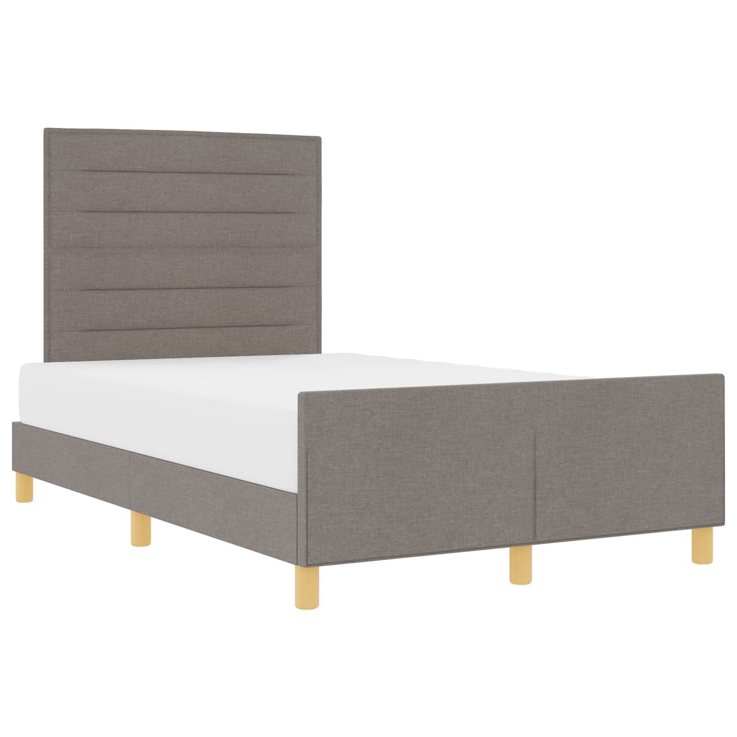 Struttura del letto con testiera Talpa 120 x 190 cm Tessuto | homemem39
