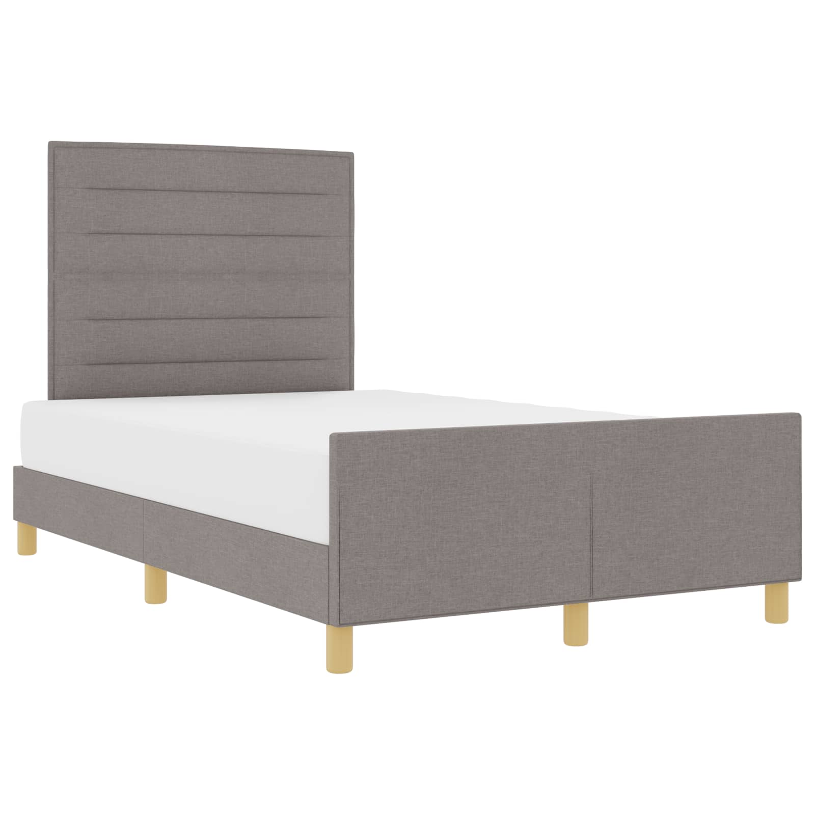 Struttura del letto con testiera Talpa 140 x 190 cm Tessuto | homemem39