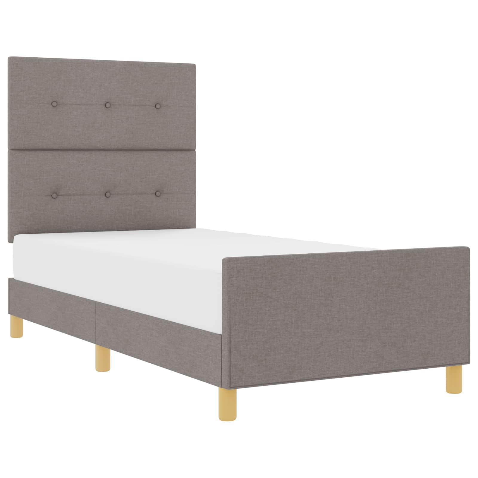 Struttura del letto con testiera Talpa 90 x 190 cm Tessuto | homemem39