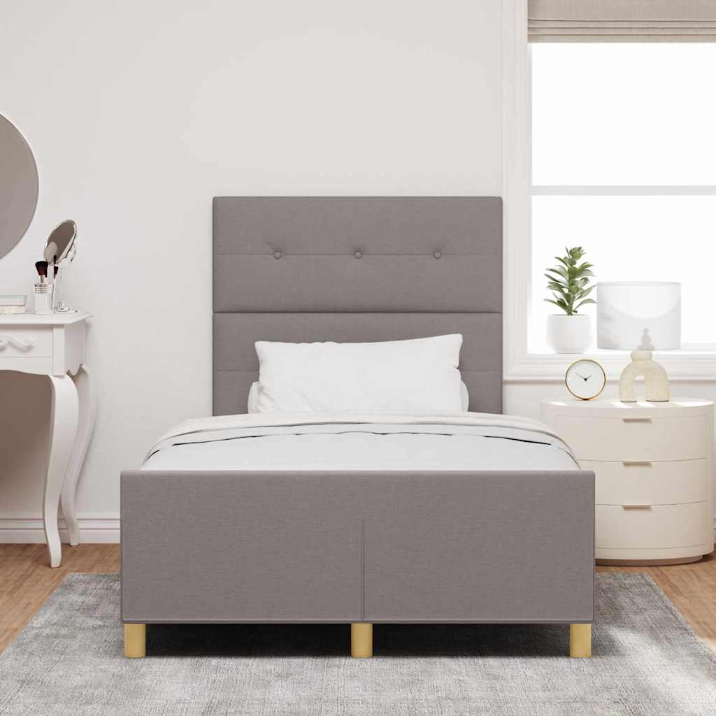 Struttura del letto con testiera Talpa 120 x 200 cm Tessuto