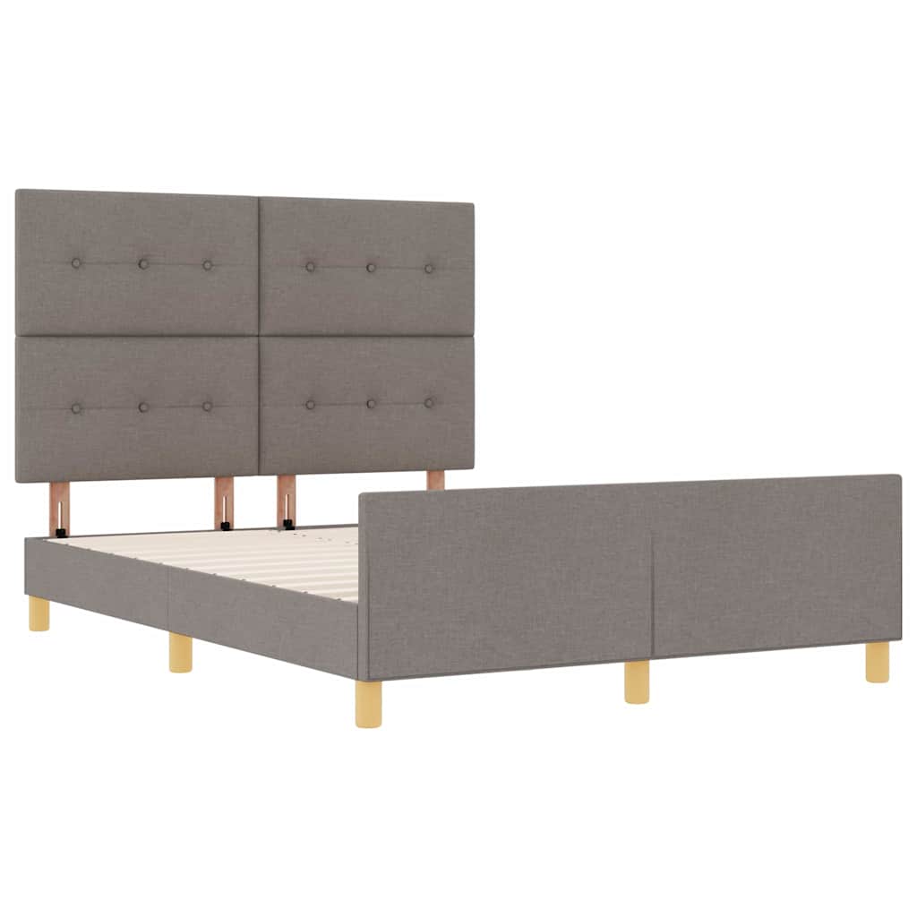 Struttura del letto con testiera Talpa 140 x 190 cm Tessuto | homemem39