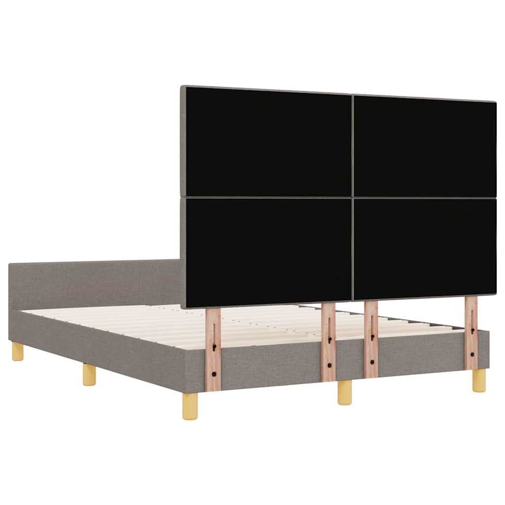 Struttura del letto con testiera Talpa 140 x 190 cm Tessuto | homemem39