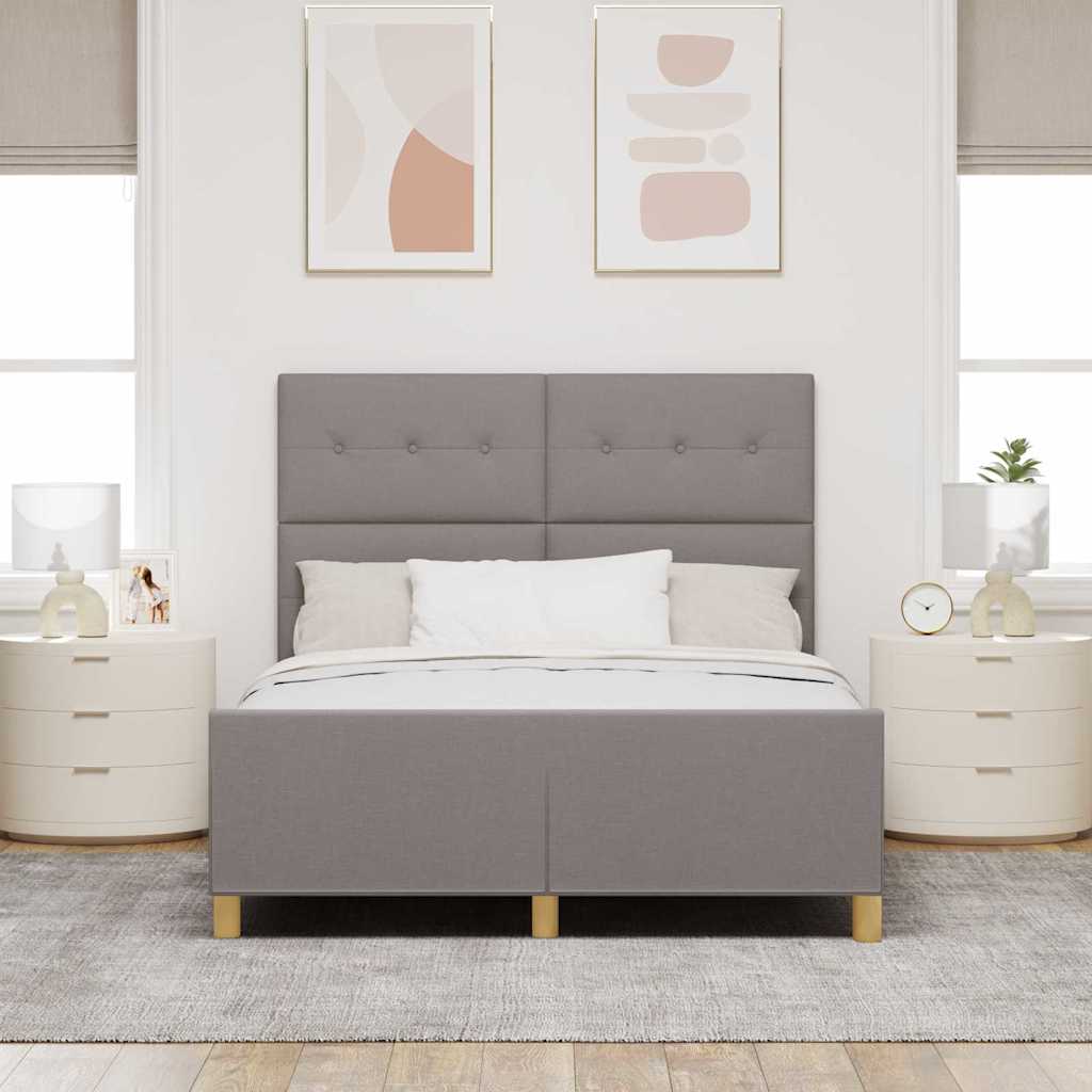 Struttura del letto con testiera Talpa 160 x 200 cm Tessuto | homemem39