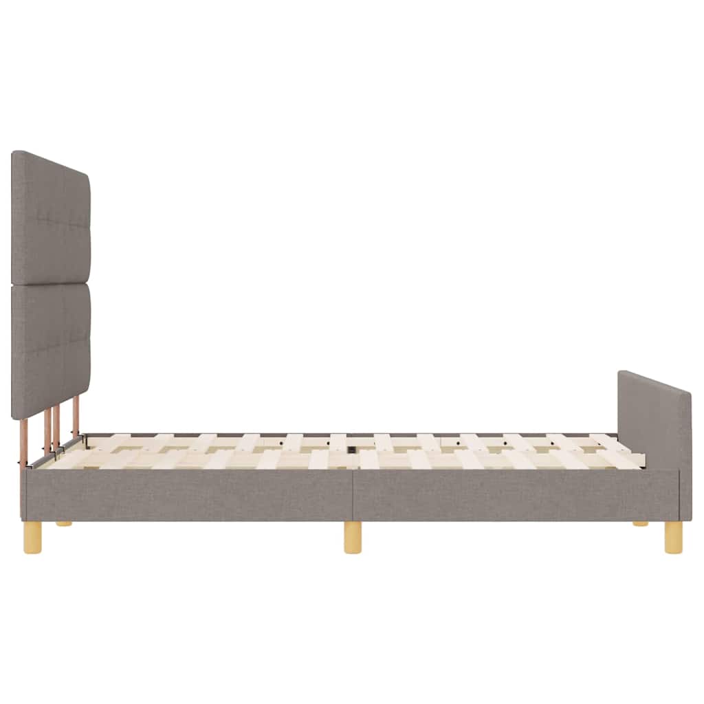 Struttura del letto con testiera Talpa 160 x 200 cm Tessuto | homemem39