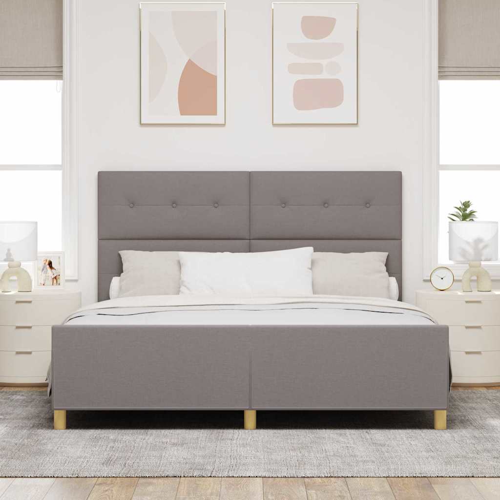 Struttura del letto con testiera Talpa 180 x 200 cm Tessuto | homemem39