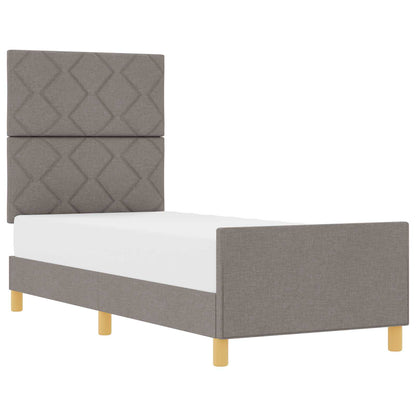 Struttura del letto con testiera Talpa 80 x 200 cm Tessuto | homemem39