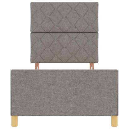 Struttura del letto con testiera Talpa 100 x 200 cm Tessuto - homemem39