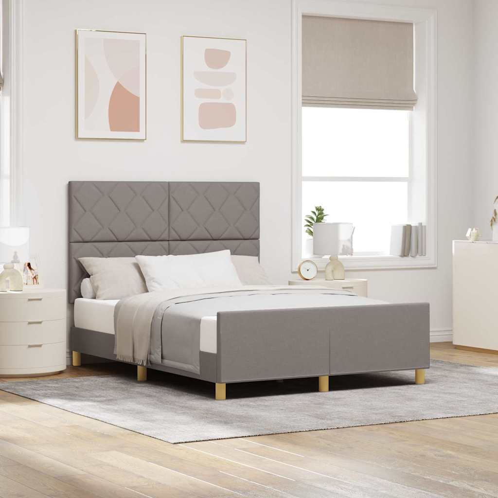 Struttura del letto con testiera Talpa 140 x 190 cm Tessuto | homemem39