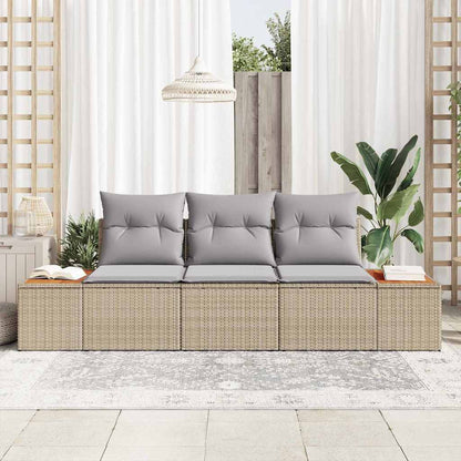 Set Divano da Giardino 3 pz 3-Numero di posti