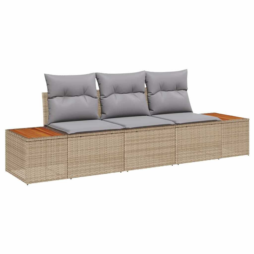 Set Divano da Giardino 3 pz 3-Numero di posti