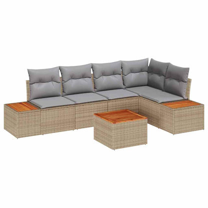 Set Divano da Giardino 5 pz 5-Numero di posti