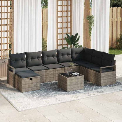 Set di divani 6 pz polyrattan | homemem39