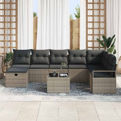 Set di divani 6 pz polyrattan | homemem39