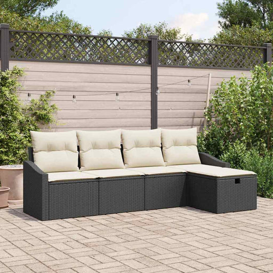 Set di divani 6 pz polyrattan
