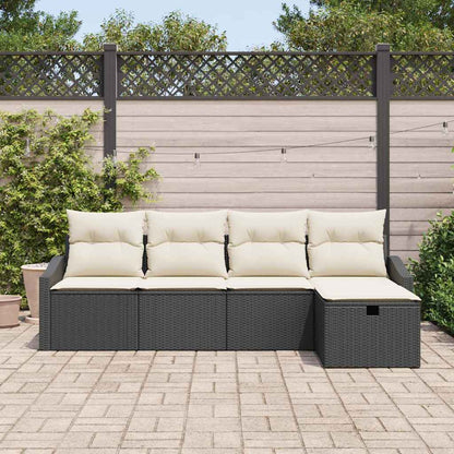 Set di divani con cuscino 6 pcs polyrattan | homemem39
