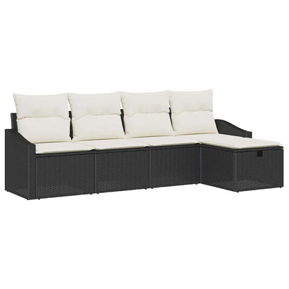 Set di divani con cuscino 6 pcs polyrattan | homemem39