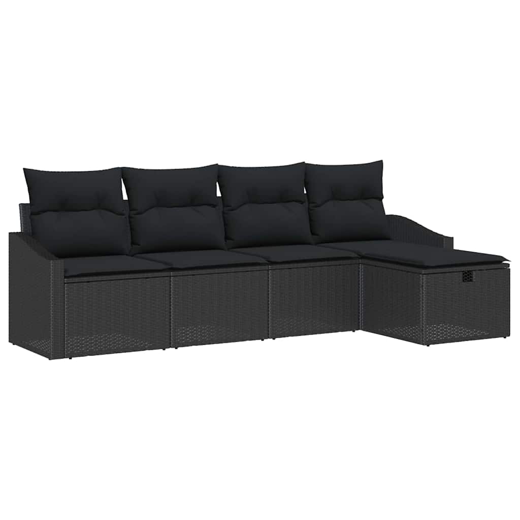 Set di divani con cuscino 6 pcs polyrattan | homemem39