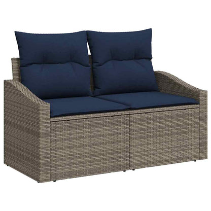 Set di divani con cuscino 5 pcs polyrattan | homemem39