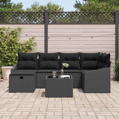 Set di divani con cuscino 7 pcs polyrattan