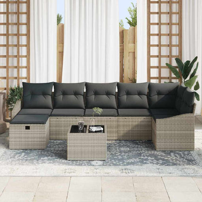 Set di divani 8 pz polyrattan | homemem39