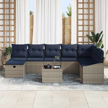 Set di divani con cuscino 6 pcs polyrattan | homemem39