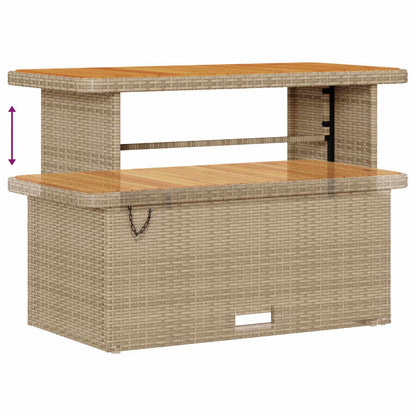 Set Divano da Giardino con cuscino 13 pcs Beige e Grigio Chiaro | homemem39