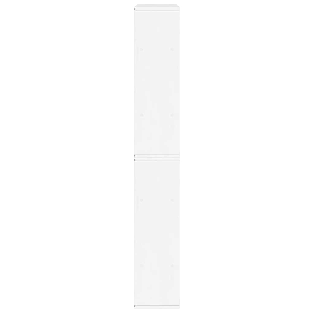 Armadietti Laterali 4 pz ODDA Bianco 40x24x79 cm Legno di Pino - homemem39