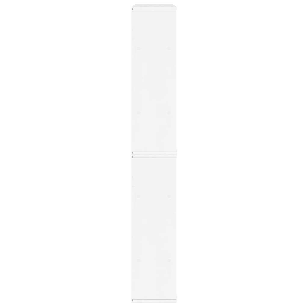 Armadietti Laterali 4 pz ODDA Bianco 40x24x79 cm Legno di Pino - homemem39