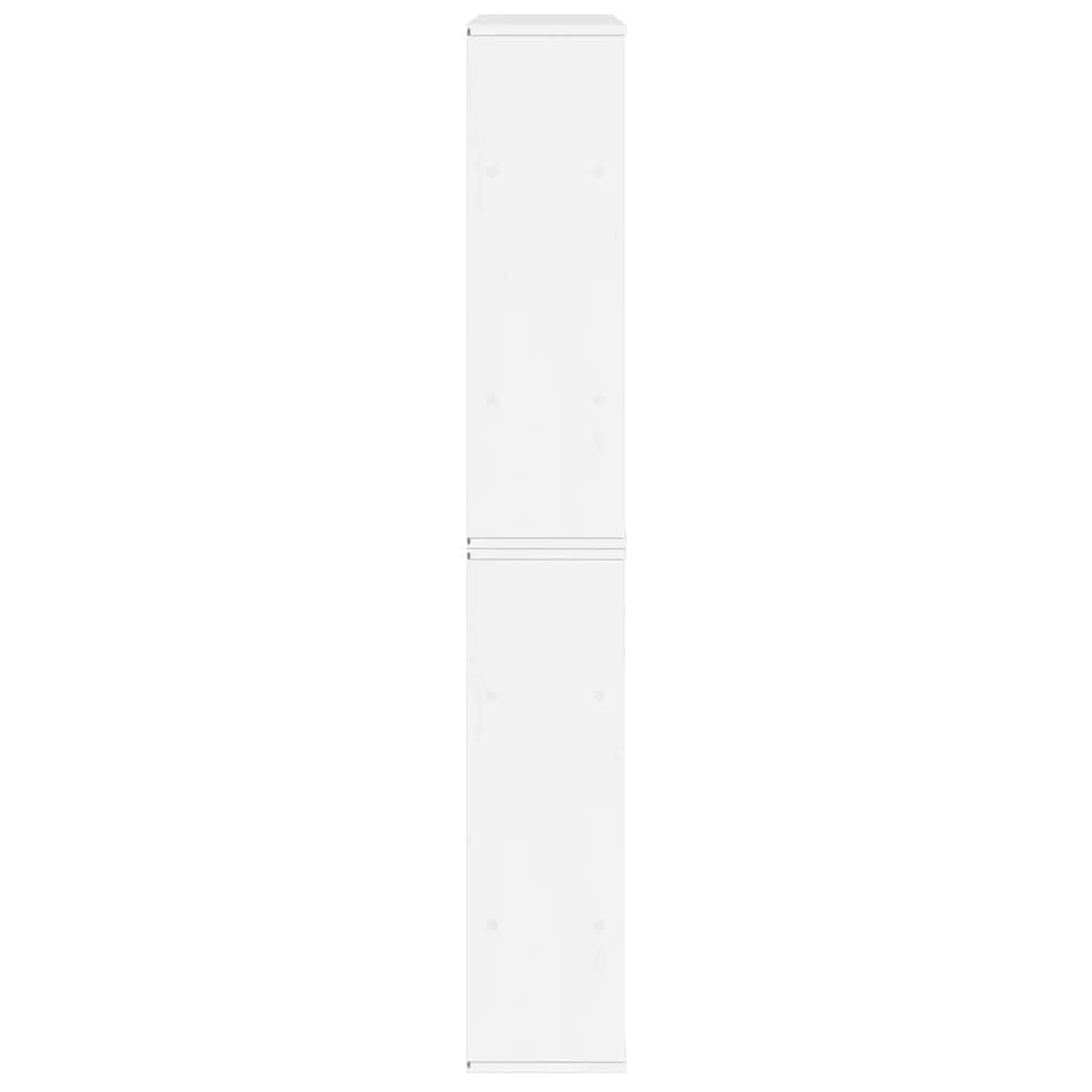 Armadietti Laterali 6 pz ODDA Bianco 40x24x79 cm Legno di Pino - homemem39
