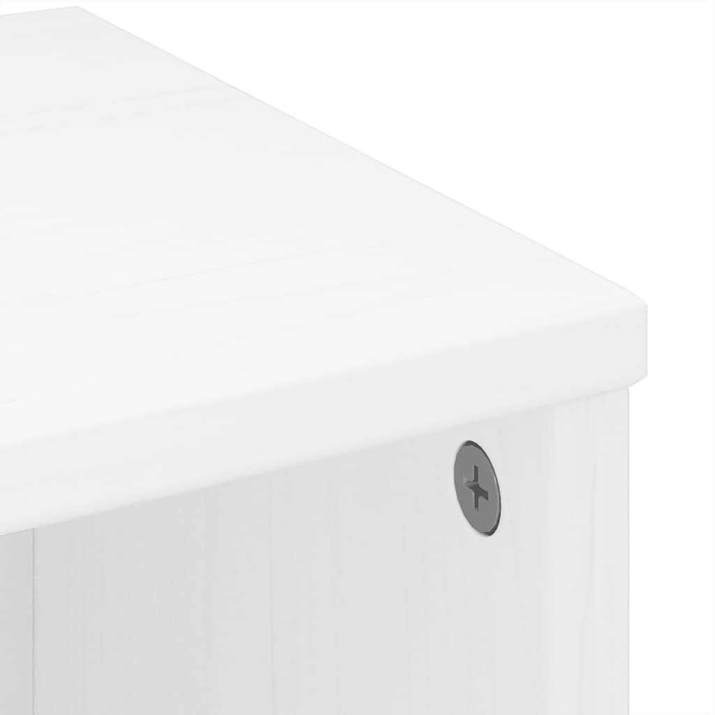 Armadietti Laterali 6 pz ODDA Bianco 40x24x79 cm Legno di Pino - homemem39