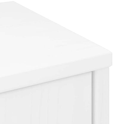Armadietti Laterali 6 pz ODDA Bianco 40x24x79 cm Legno di Pino - homemem39