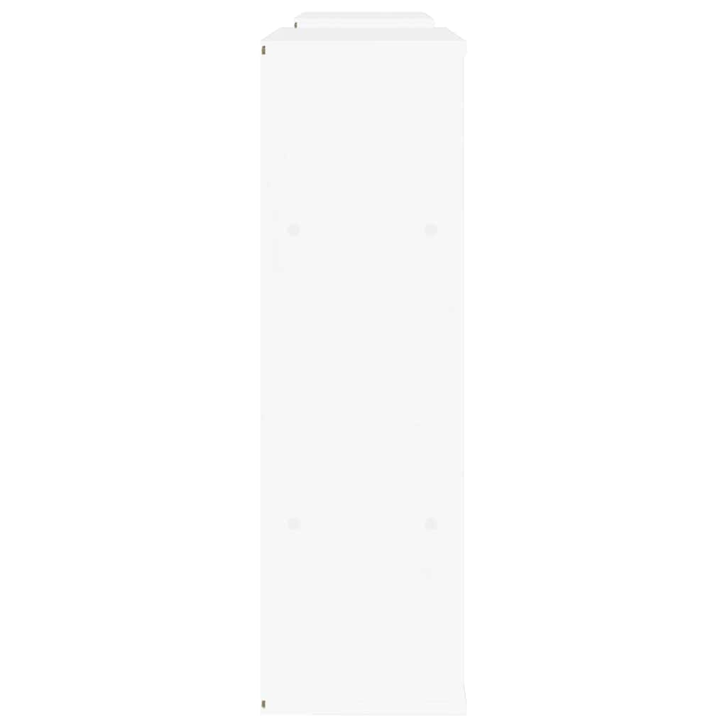 Mobile TV 5 pz con Contenitore ODDA Bianco in Legno di Pino - homemem39