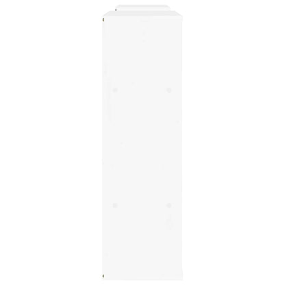 Mobile TV 5 pz con Contenitore ODDA Bianco in Legno di Pino - homemem39