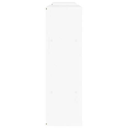 Mobile TV 5 pz con Contenitore ODDA Bianco in Legno di Pino - homemem39