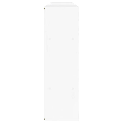 Mobile TV 5 pz con Contenitore ODDA Bianco in Legno di Pino - homemem39