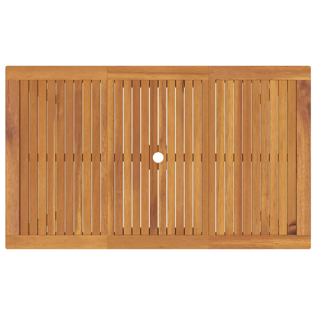 Set da Pranzo per Giardino 7 pcs Grigio | homemem39