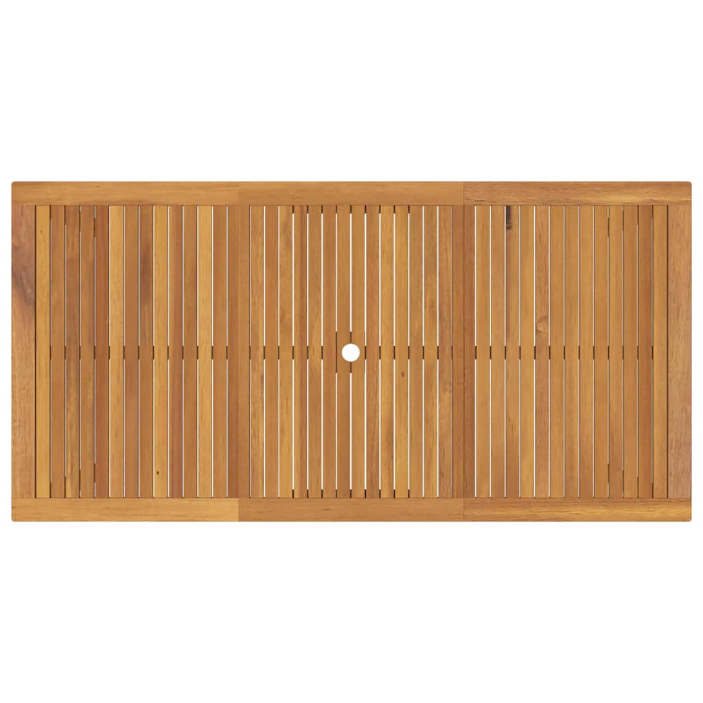 Set da Pranzo per Giardino 7 pcs Beige Poly Rattan - homemem39