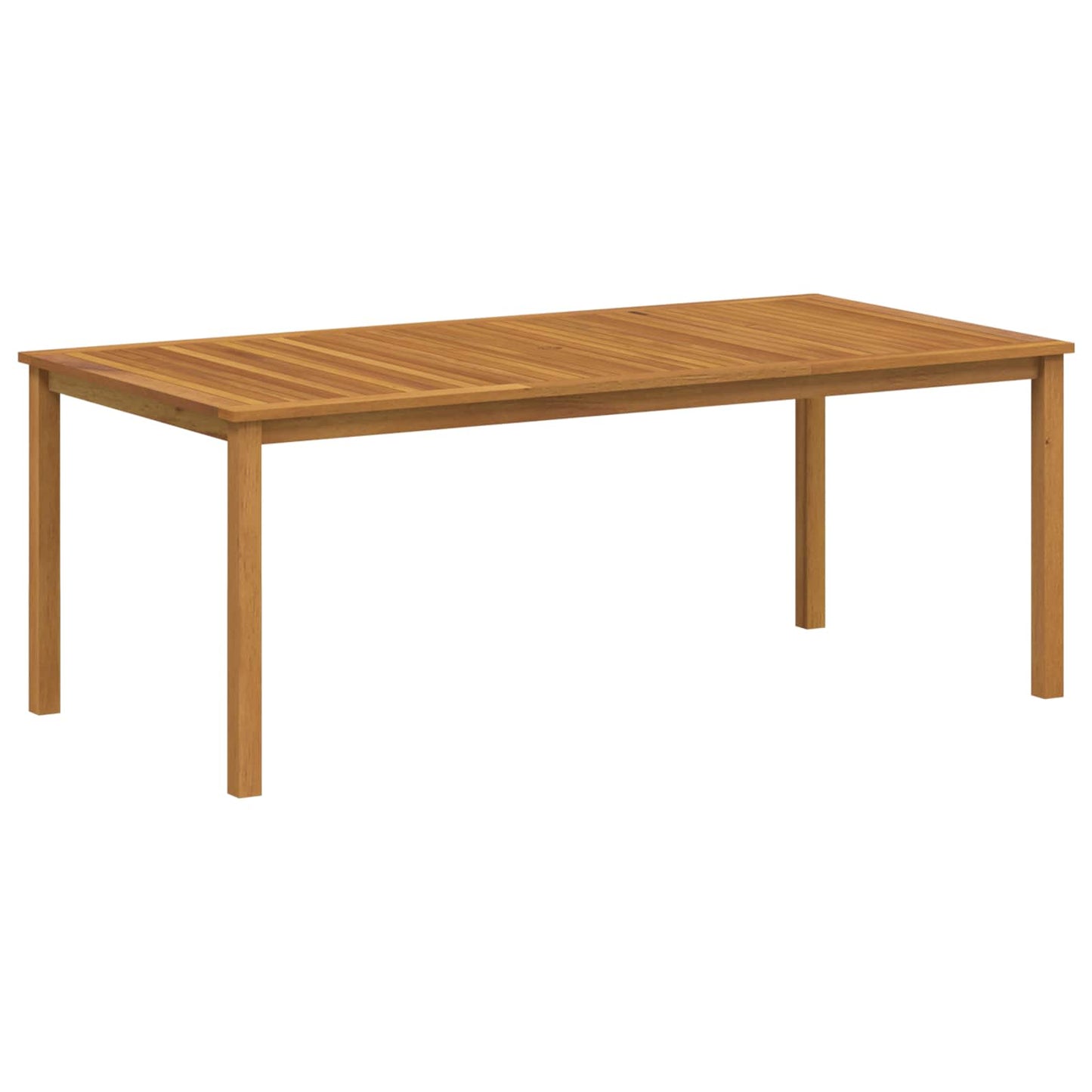 Set da Pranzo per Giardino 9 pcs Nero Legno di Acacia Massello | homemem39