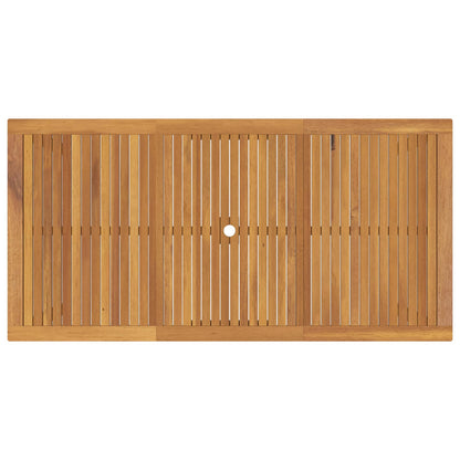 Set da Pranzo per Giardino 9 pcs Grigio | homemem39
