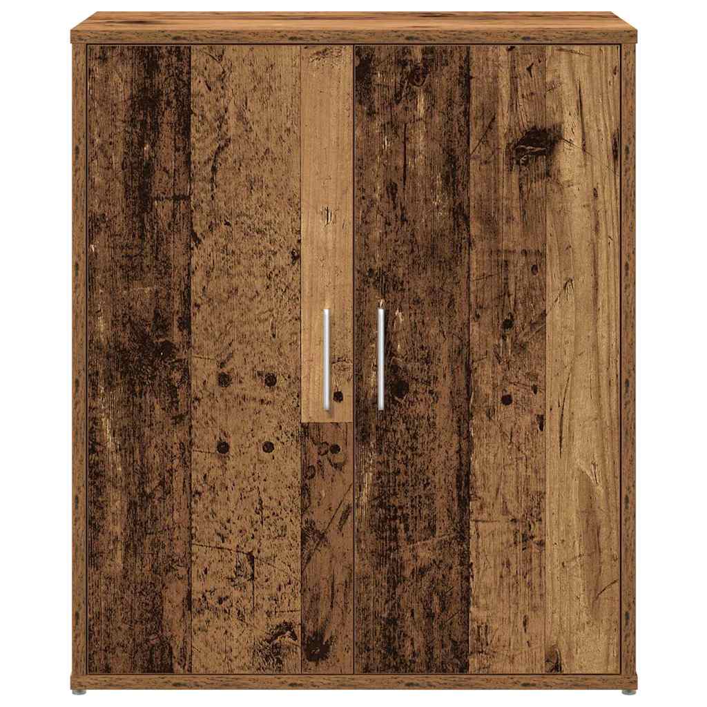 Credenza 2 pcs Legno Antico 60 x 31 x 70 cm Legno multistrato - homemem39