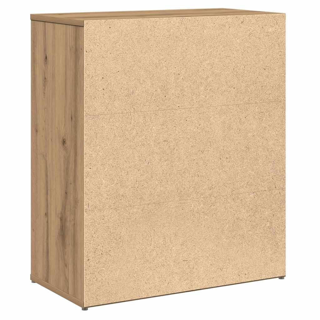 Credenza 2 pcs rovere artigianale 60 x 31 x 70 cm - homemem39