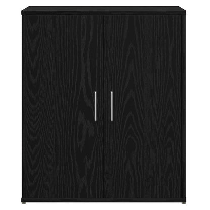 Credenza 2 pcs Rovere nero 60 x 31 x 70 cm Legno multistrato - homemem39