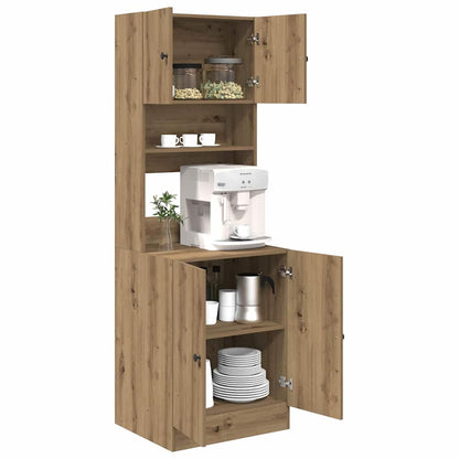 Mobile da cucina con porta rovere artigianale 60 x 50 x 180 cm