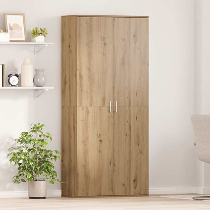Highboard rovere artigianale 80 x 35 x 180 cm Legno multistrato | homemem39