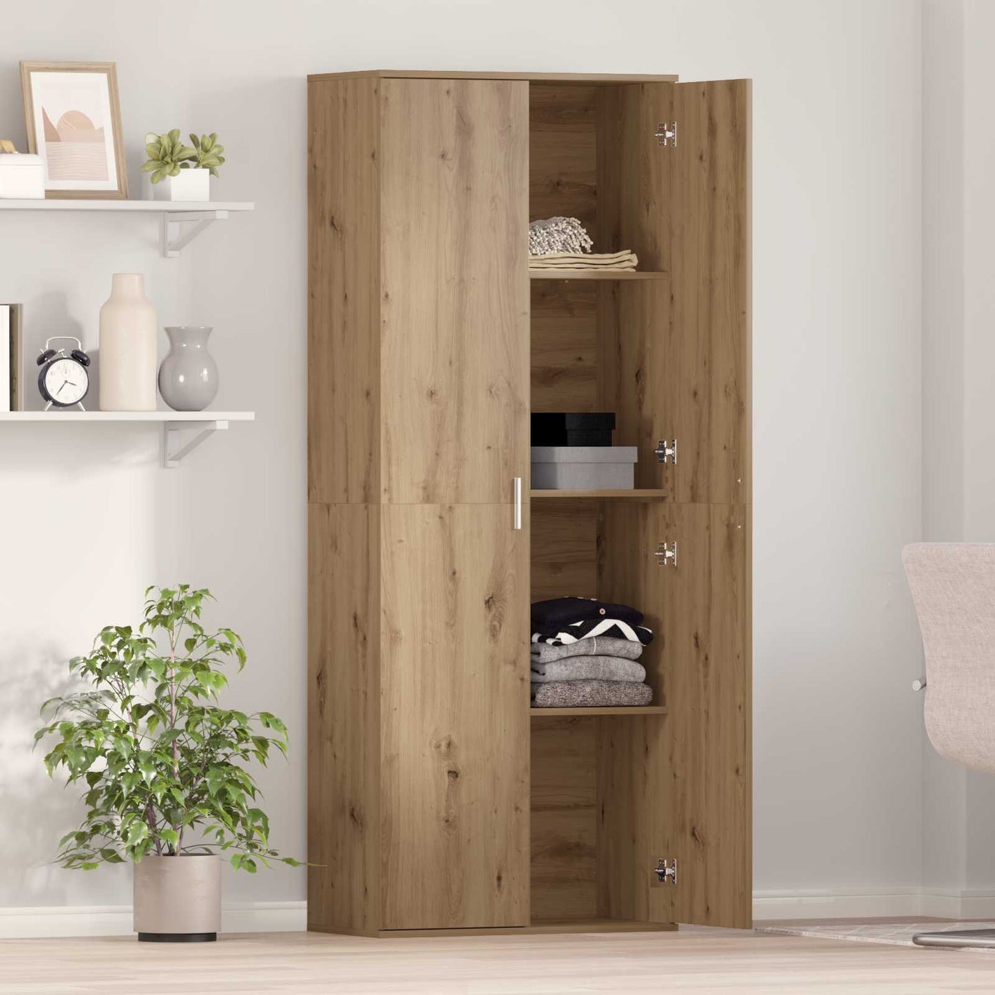 Credenza Rovere artigianale 70 x 33.5 x 180 cm | homemem39