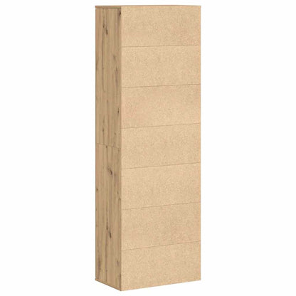Alto mobile rovere artigianale 60 x 35 x 180 cm | homemem39