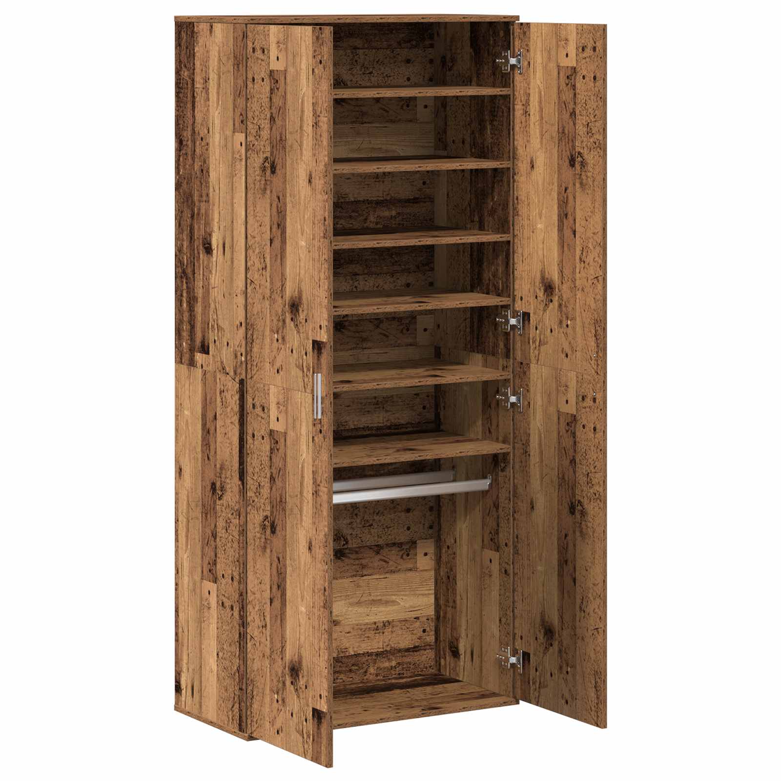 Credenza Legno vecchio 80 x 39 x 178 cm Legno multistrato | homemem39