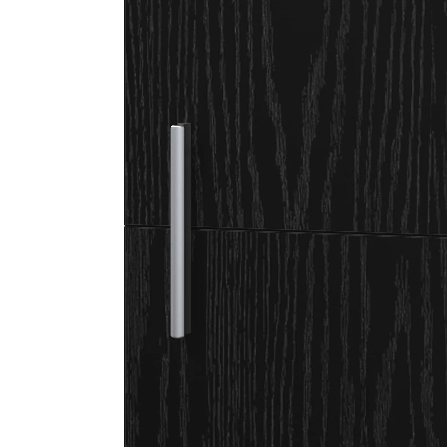 Credenza 2 pcs Rovere Nero 45 x 42,5 x 185 cm