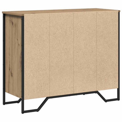 Cassettiera con cassetto rovere artigianale 91 x 35.5 x 74.5 cm