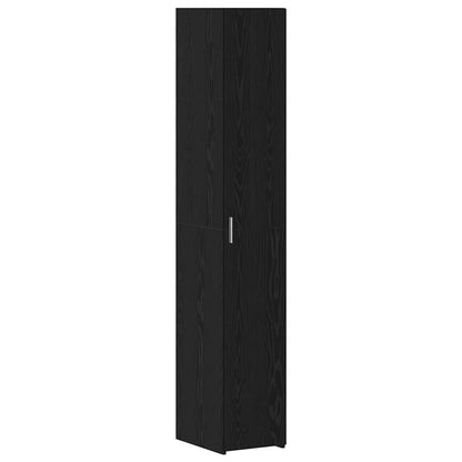 Mobile da Storage Slim Rovere nero 30 x 42.5 x 225 cm - homemem39